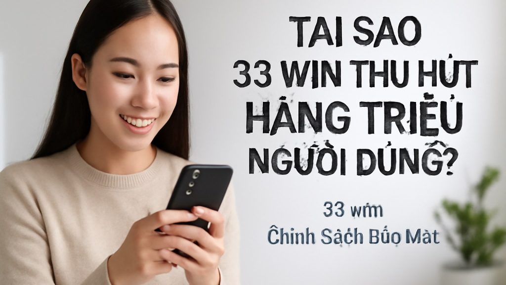 Minh họa: Tại Sao 33 Win Thu Hút Hàng Triệu Người Dùng?