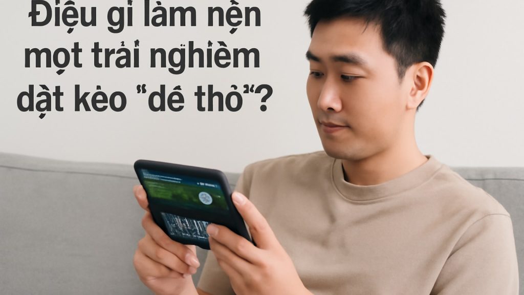 Minh họa: Điều gì làm nên một trải nghiệm đặt kèo “dễ thở”?